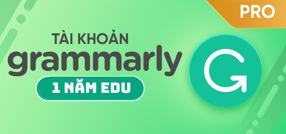 Grammarly Edu ( không có AI ) - tài khoản cấp dùng riêng