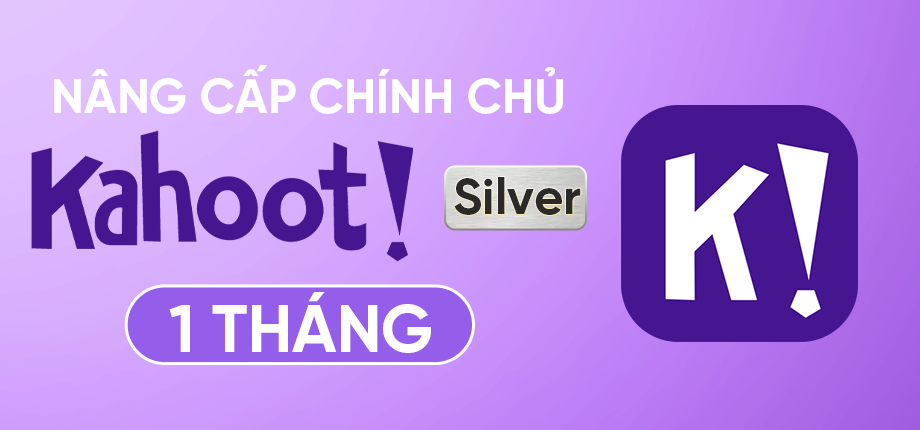 Kahoot sliver - Chính Chủ